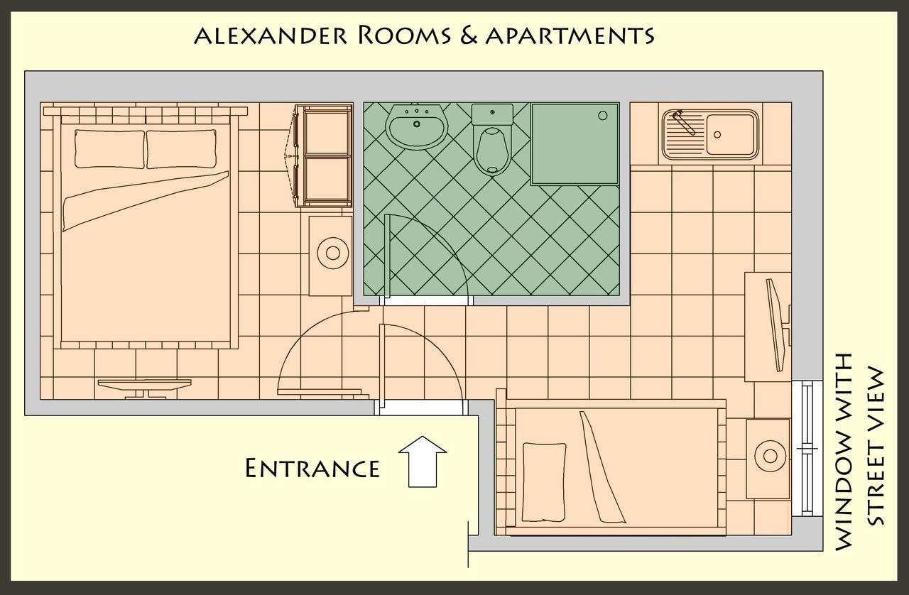 Alexander Rooms & Apartments İgumeniça Oda fotoğraf