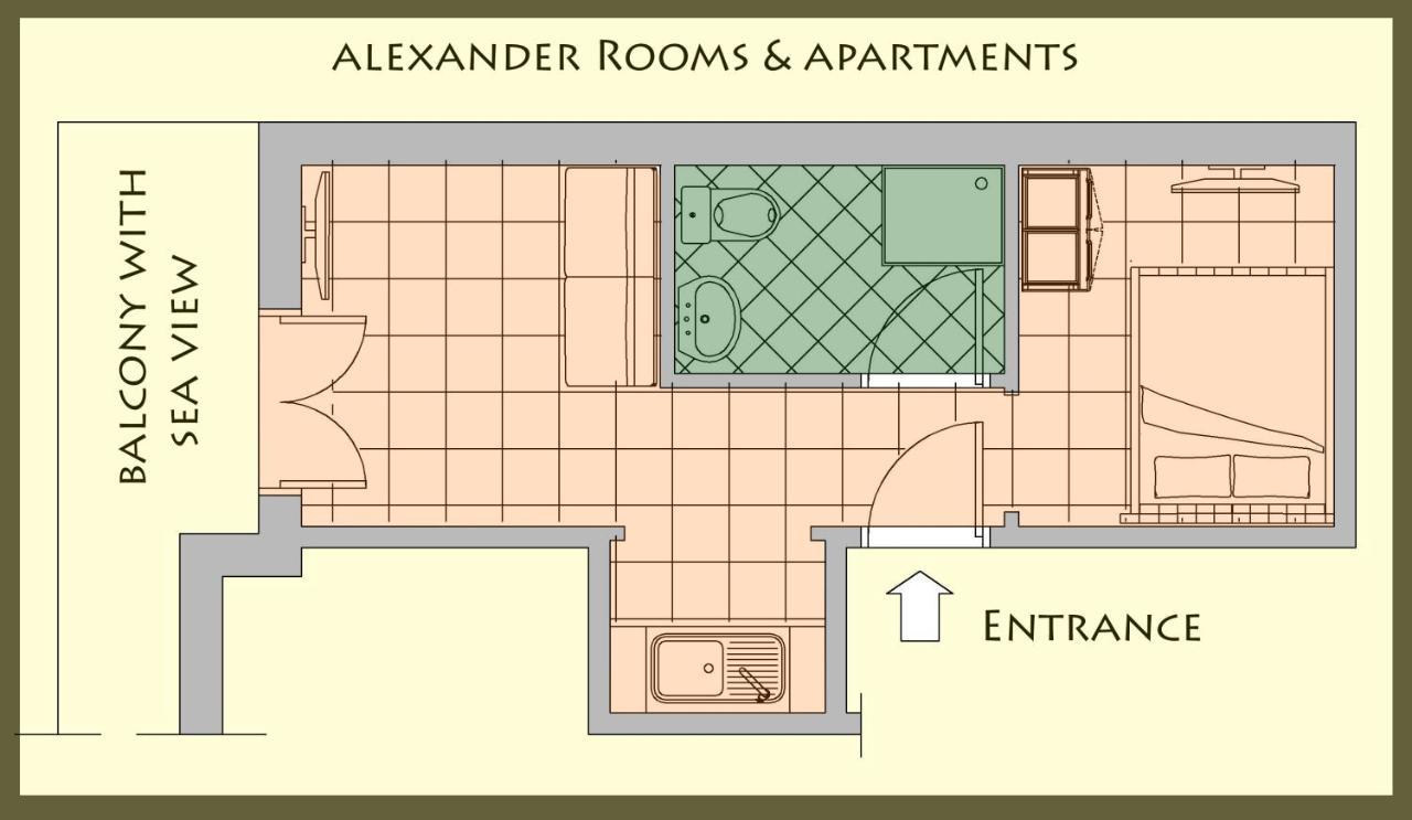 Alexander Rooms & Apartments İgumeniça Oda fotoğraf
