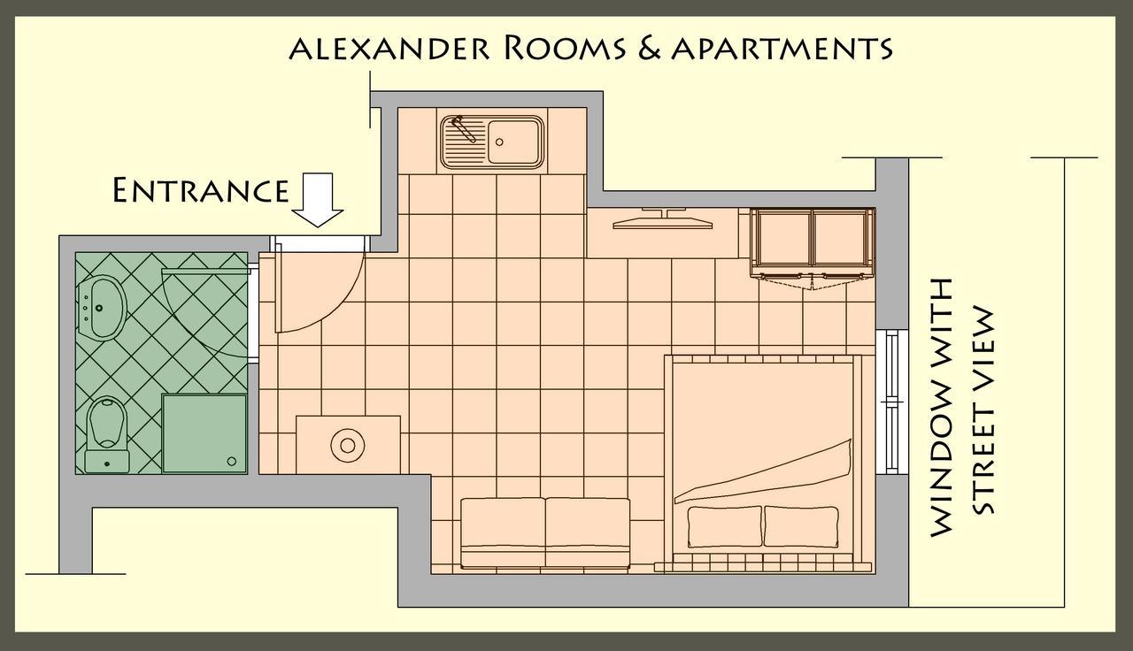 Alexander Rooms & Apartments İgumeniça Oda fotoğraf